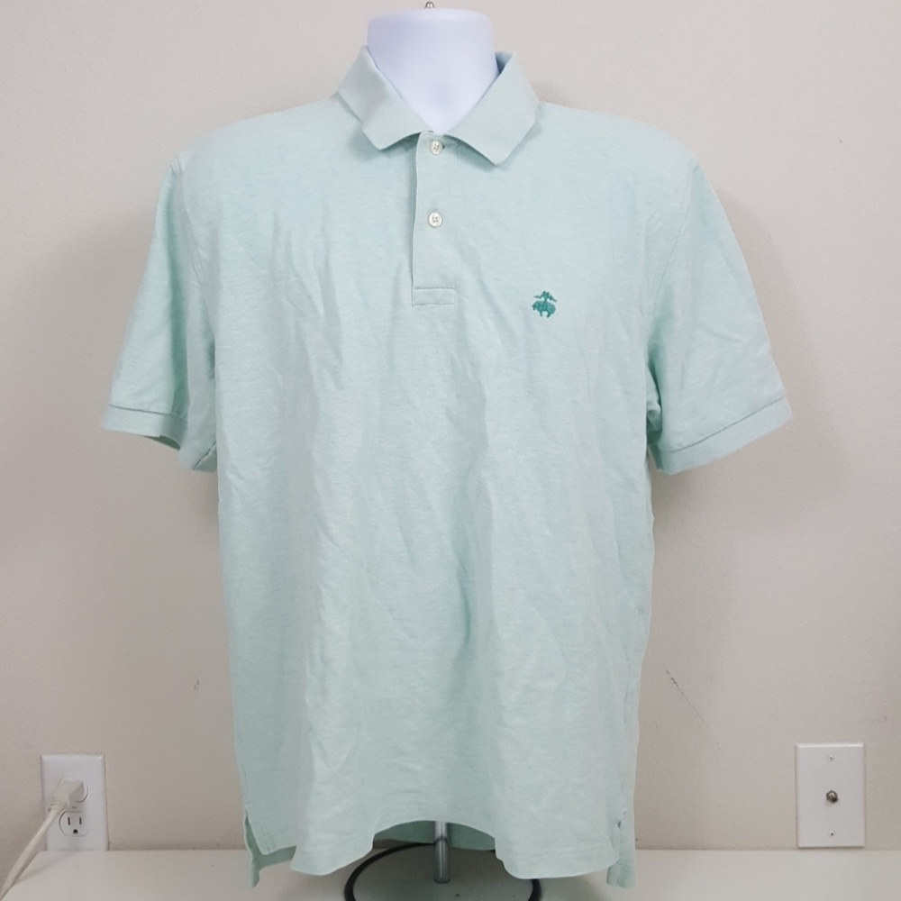Brooks Brother blue polo shirt